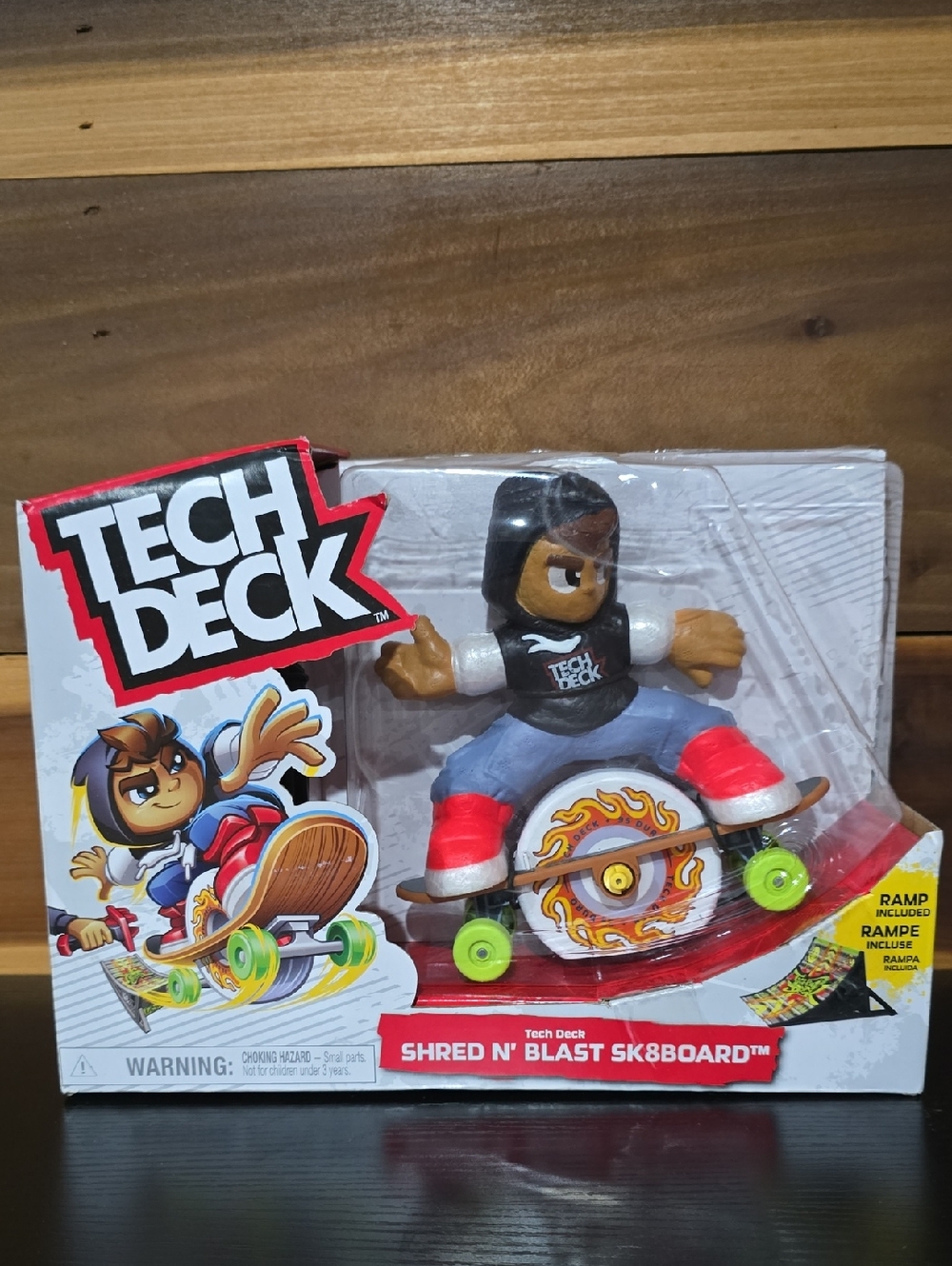 Tech Deck Shred N' Blast Sk8board NIB
